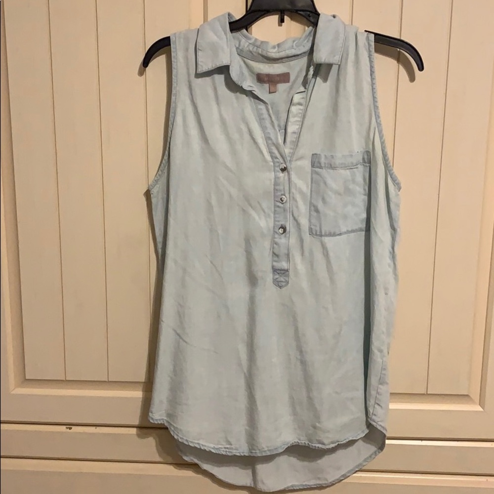 Denim tank